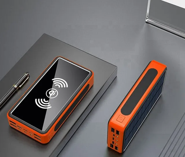 Ultimate Wireless Waterproof Solar Powerbank 50,000 mAh