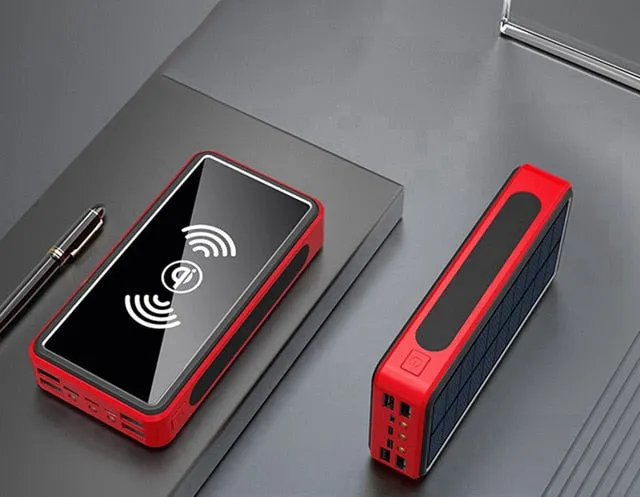 Ultimate Wireless Waterproof Solar Powerbank 50,000 mAh