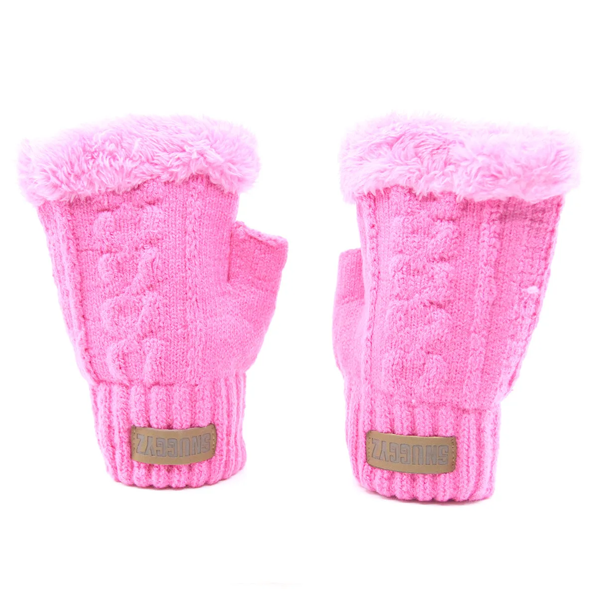 Ultra Plush Fingerless Gloves