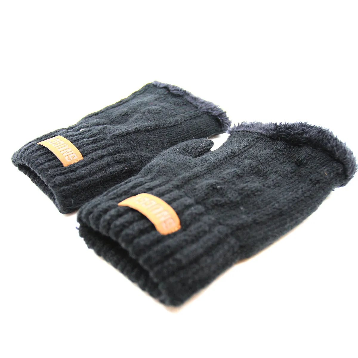 Ultra Plush Fingerless Gloves