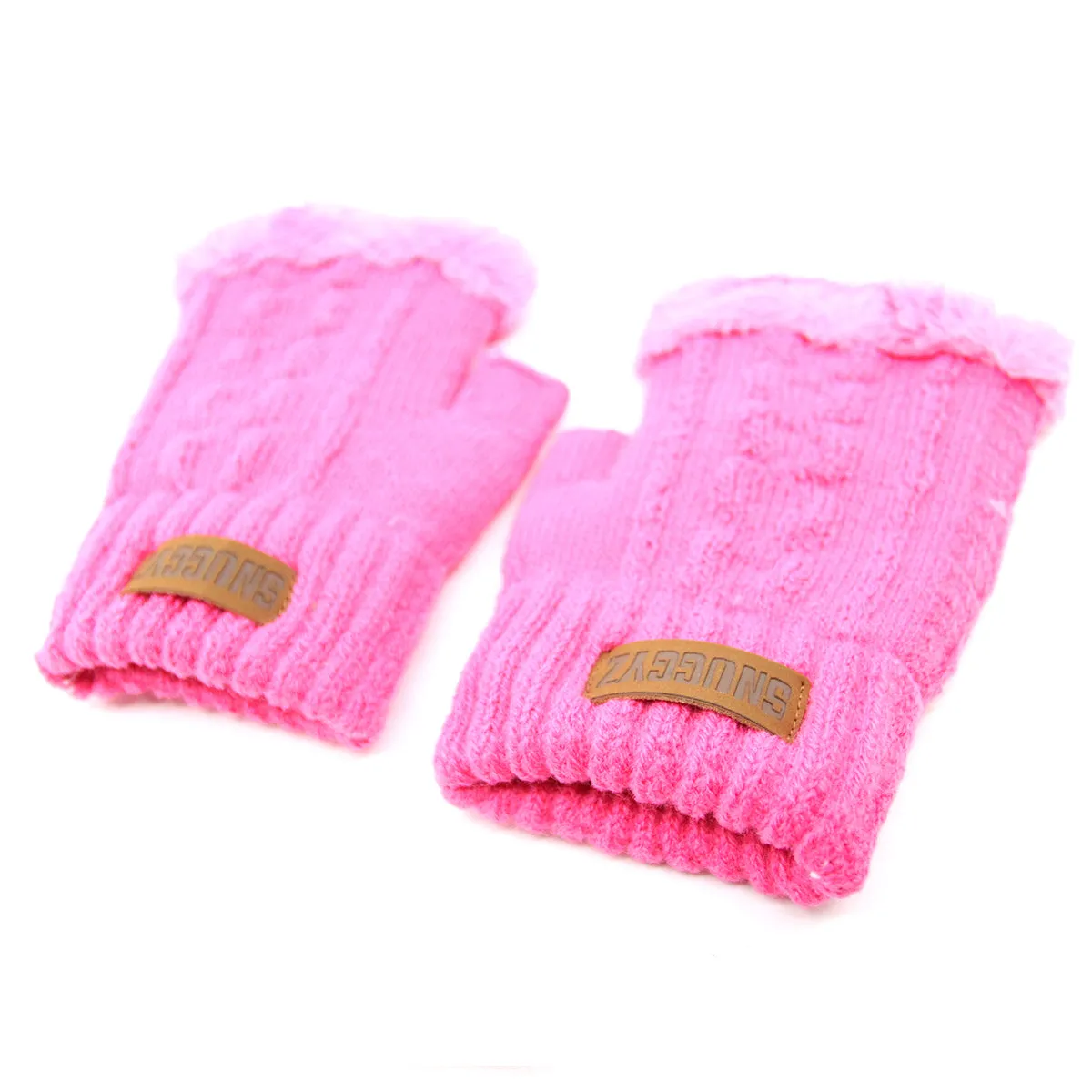 Ultra Plush Fingerless Gloves