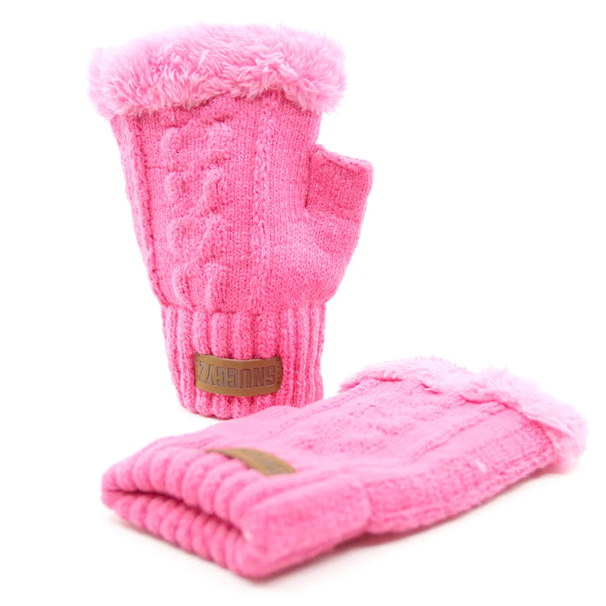 Ultra Plush Fingerless Gloves