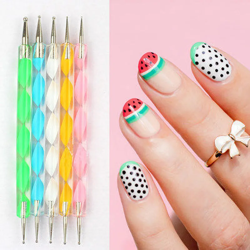 Ultra Thin Curve Manicure Felt Pen