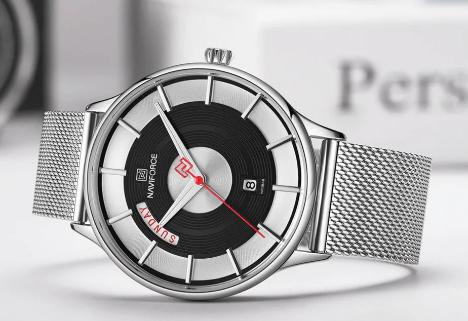 Universal Waterproof Modern Luxury Watch Stainless Steel Hardlex Glass Excellent Design Perfect Gift For Him