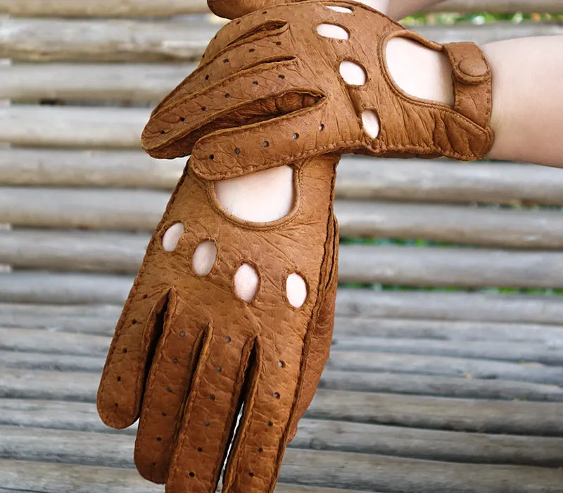 Vilcabamba - Peccary leather gloves - men