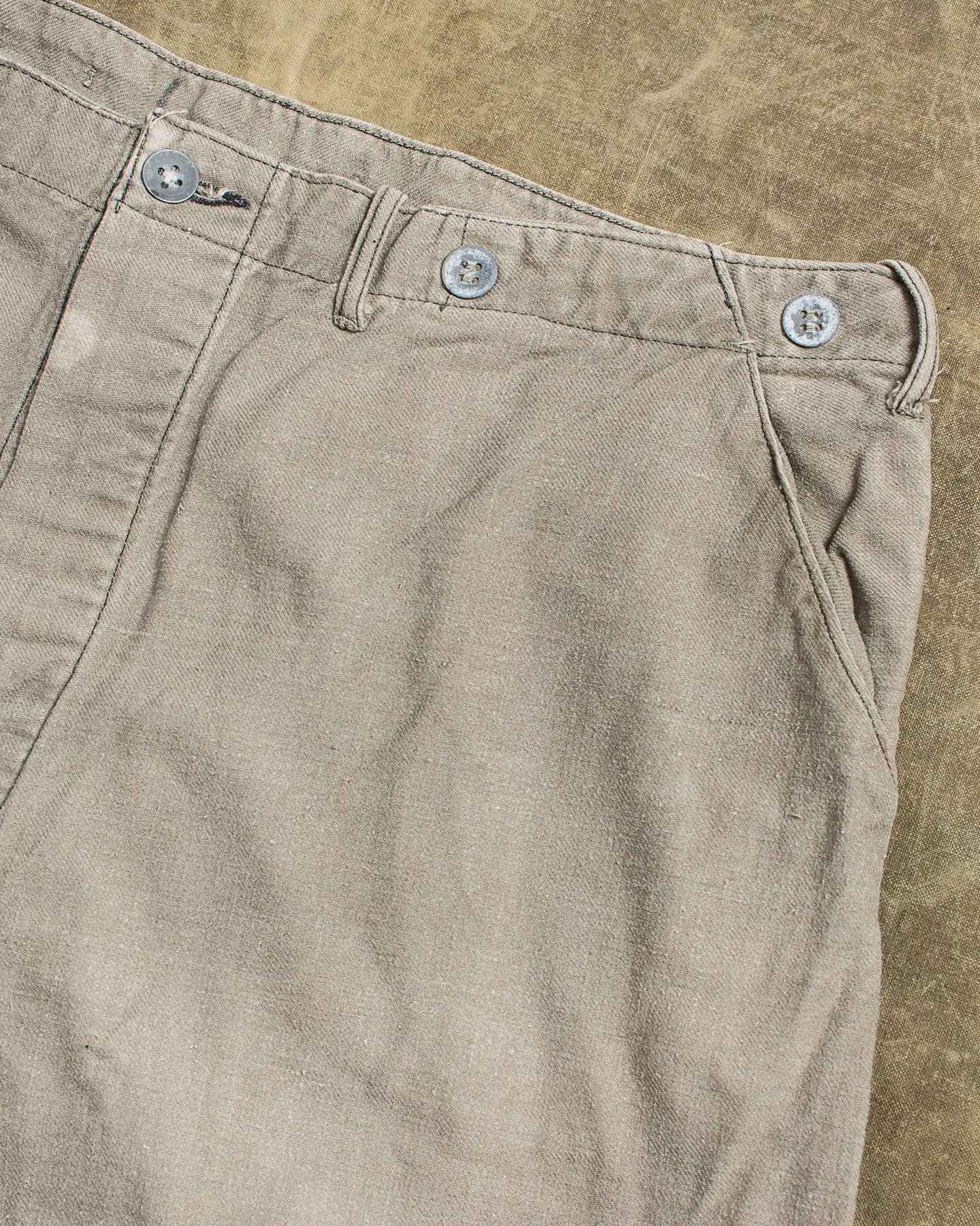 Vintage 1940s Swedish Army Pants "Grötbyxor" No. 6