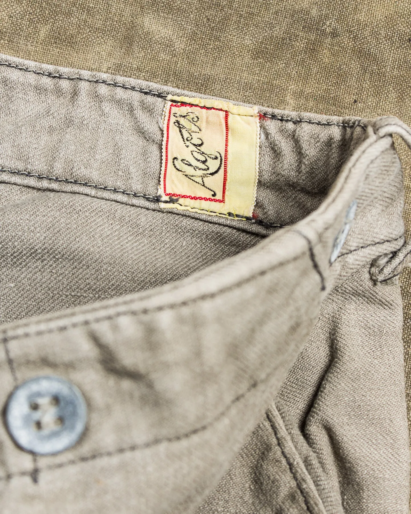 Vintage 1940s Swedish Army Pants "Grötbyxor" No. 6