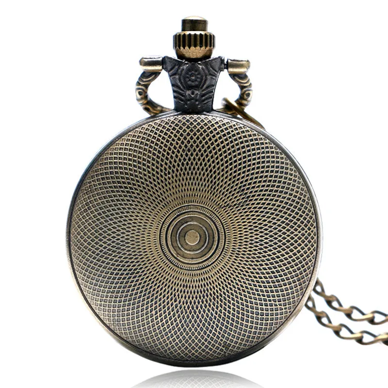 Vintage Bronze Delta Force Pocket Watch