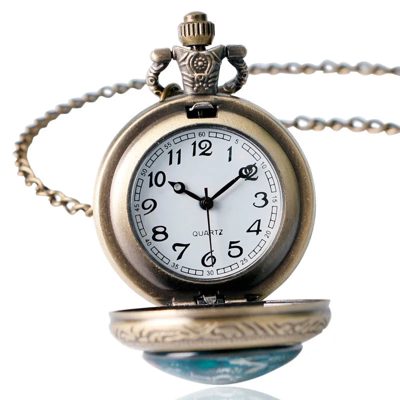 Vintage Bronze Delta Force Pocket Watch