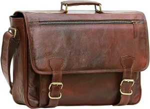 Vintage  Brown Leather Bag