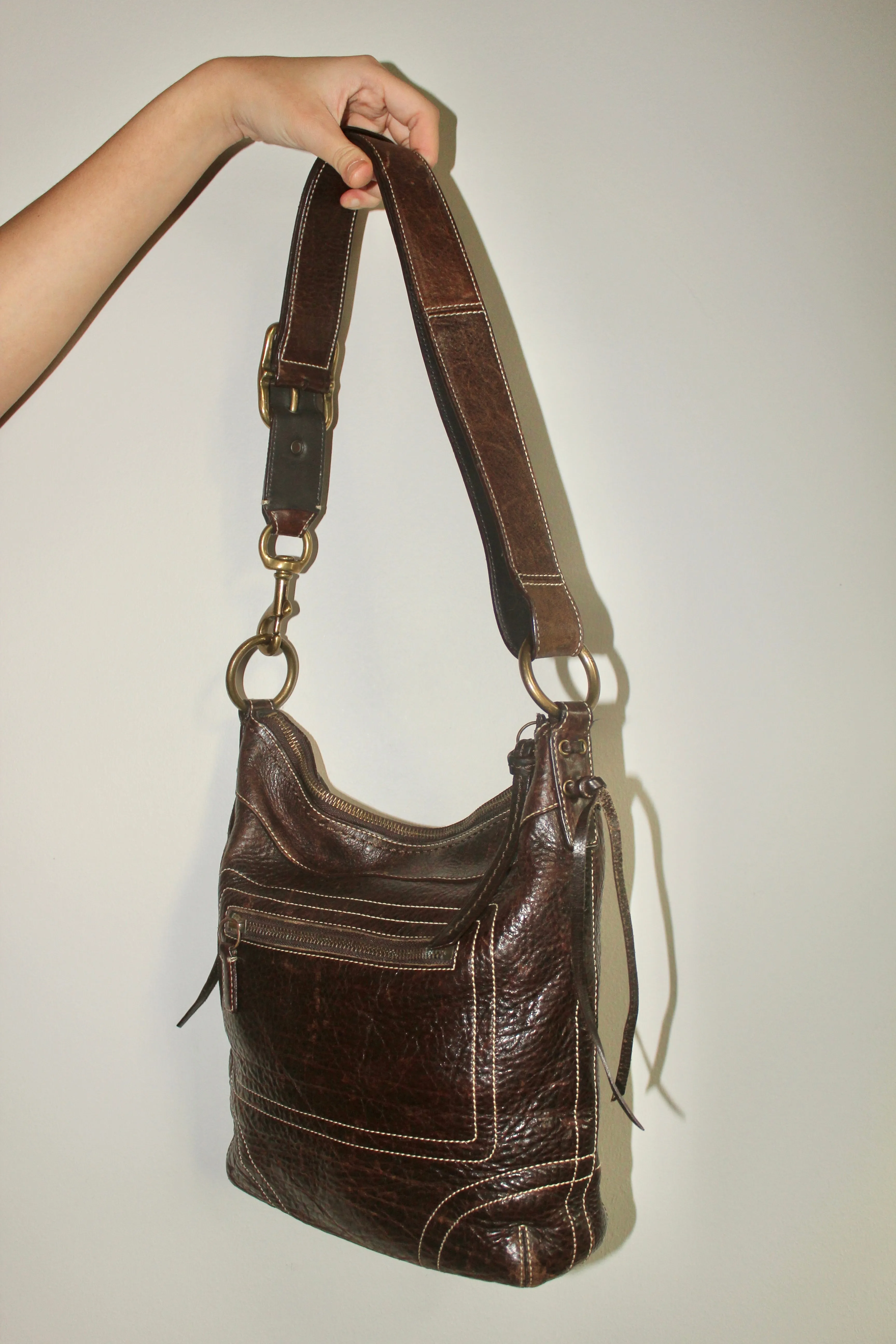 Vintage COACH Messenger Leather Bag