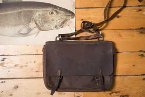 Vintage Leather Messenger Bag