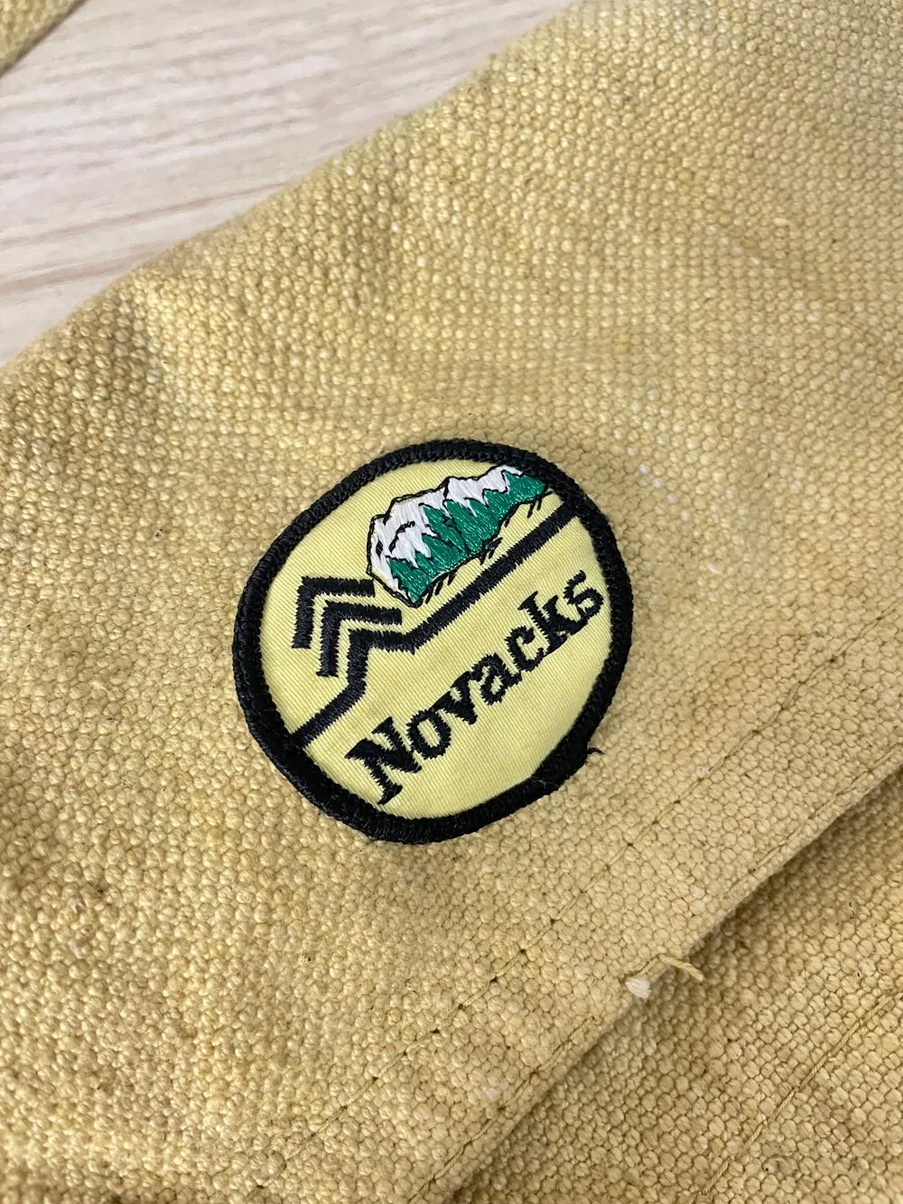 vintage novacks outdoor canvas messenger bag