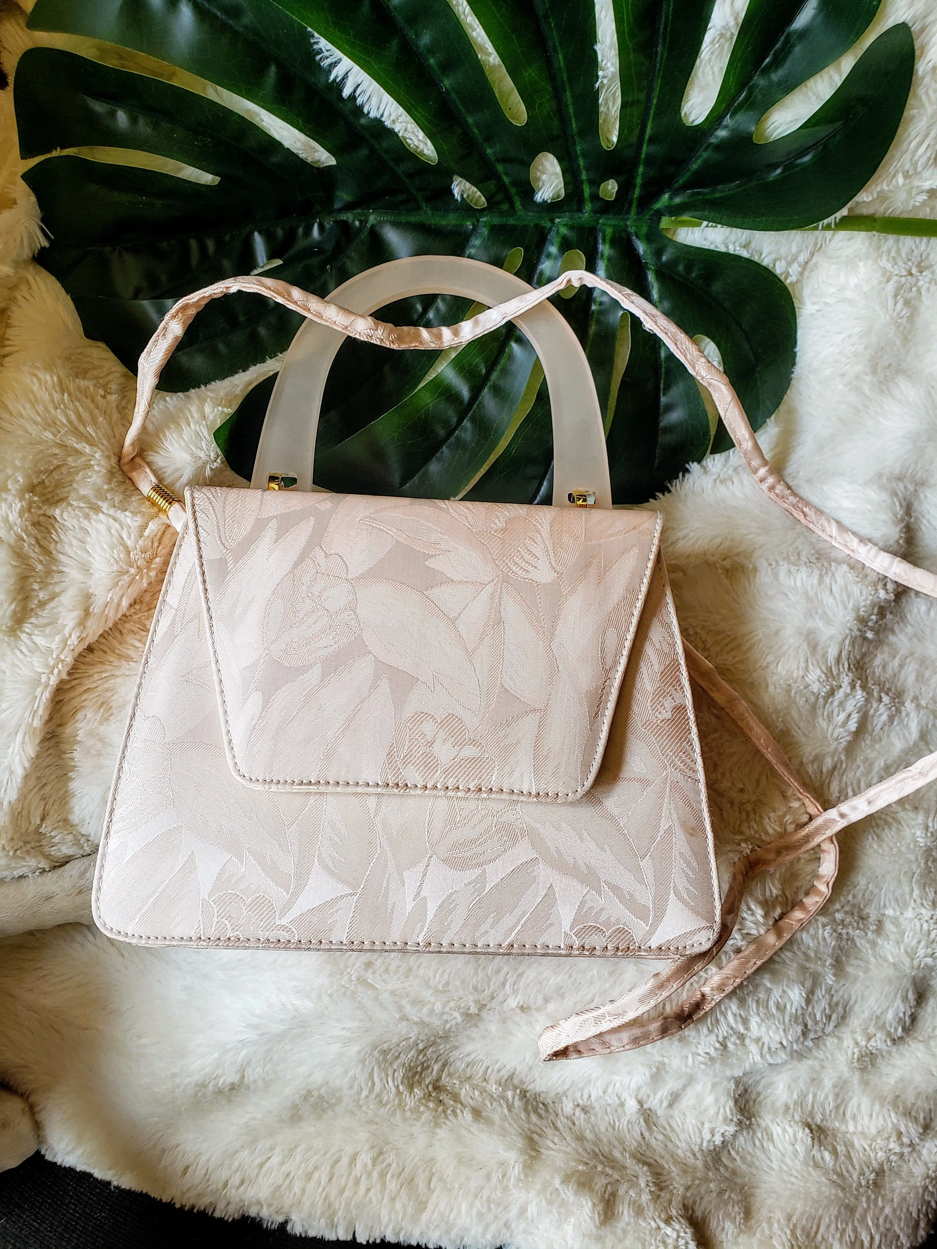Vintage - Pink Floral Bag