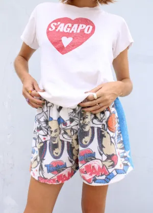 Vintage Space Jam x Mickey Terry Cloth Shorts J0033