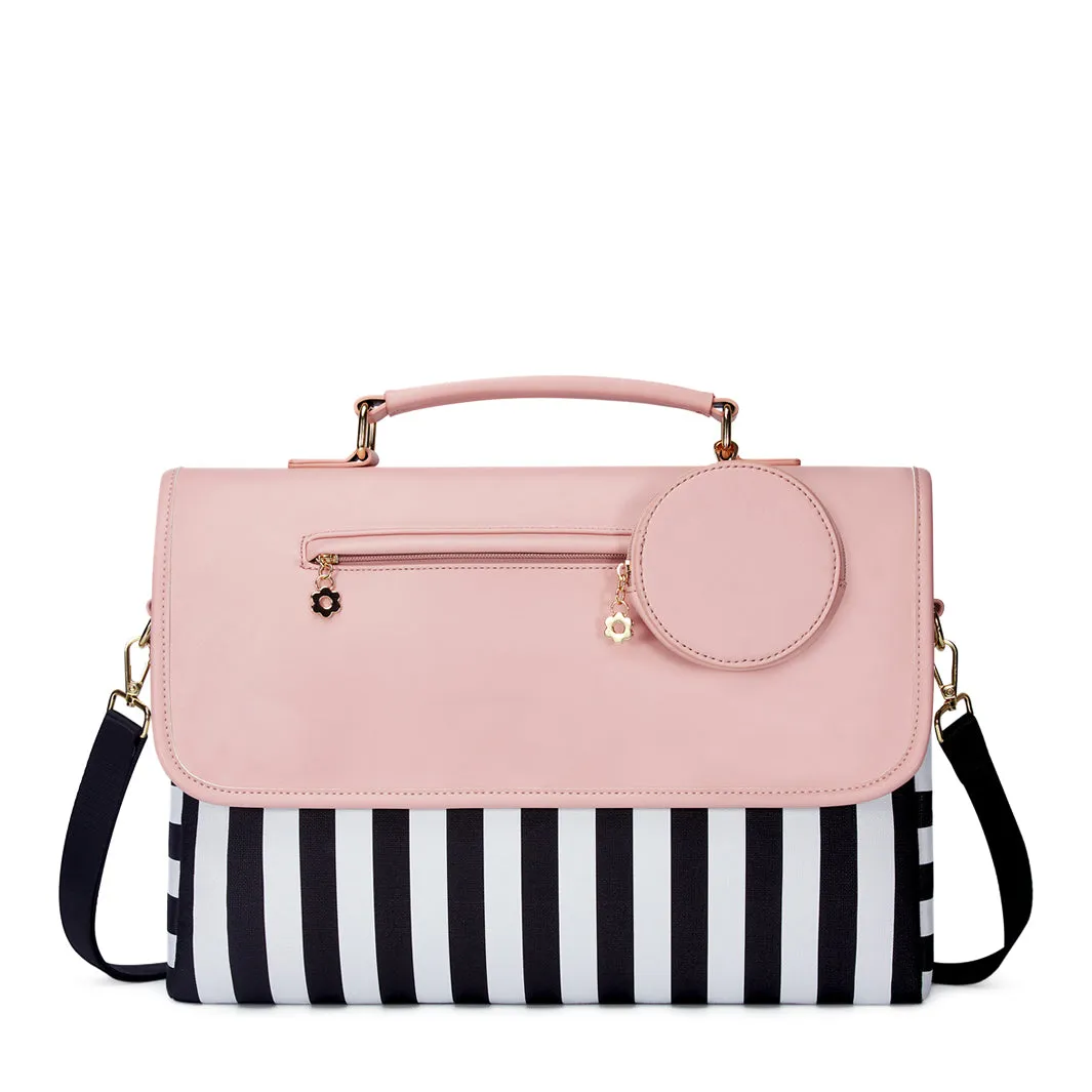 Vintage Stripe Boutique Messenger