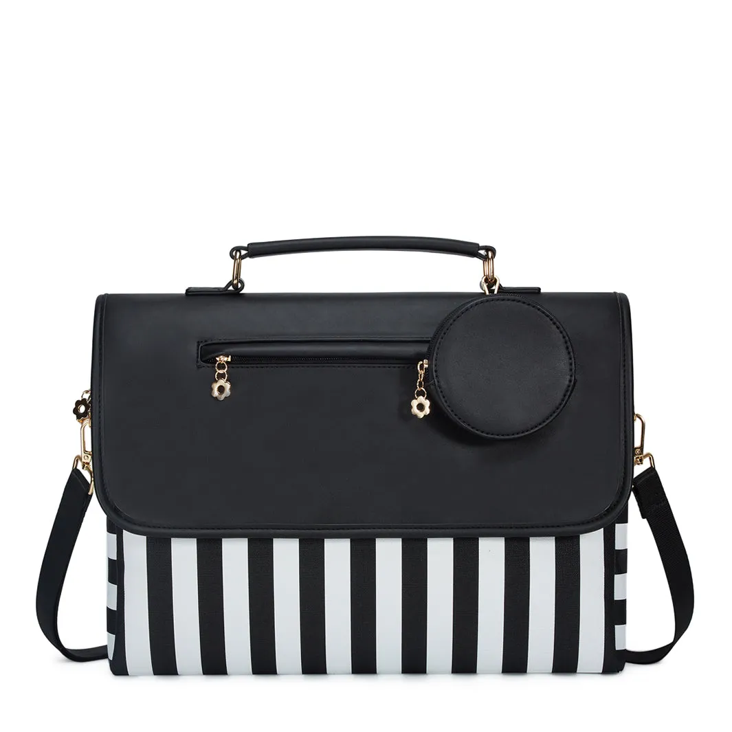 Vintage Stripe Boutique Messenger