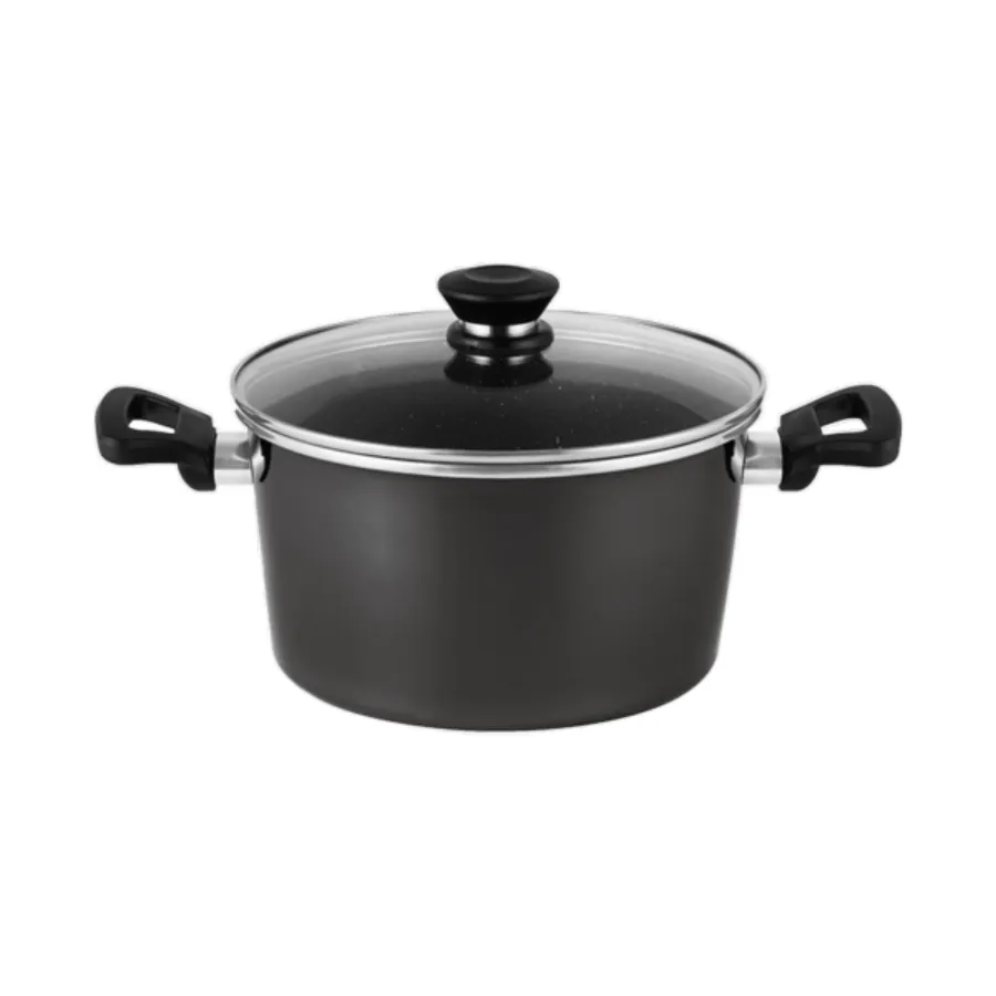 Vitrex Granite Non-stick 24cm Casserole 71PVCCGNM24