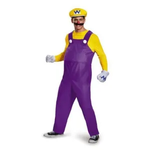 Wario Deluxe Adult Costumes