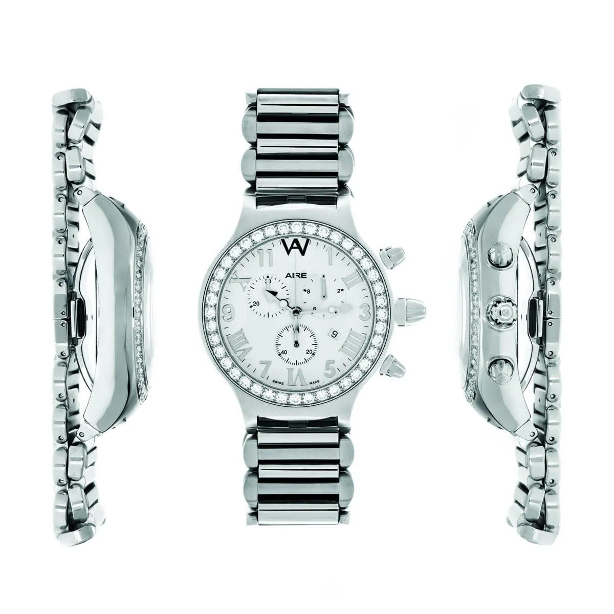 Watch - Aire Parlay Swiss Made Mens Diamond Watch For Men