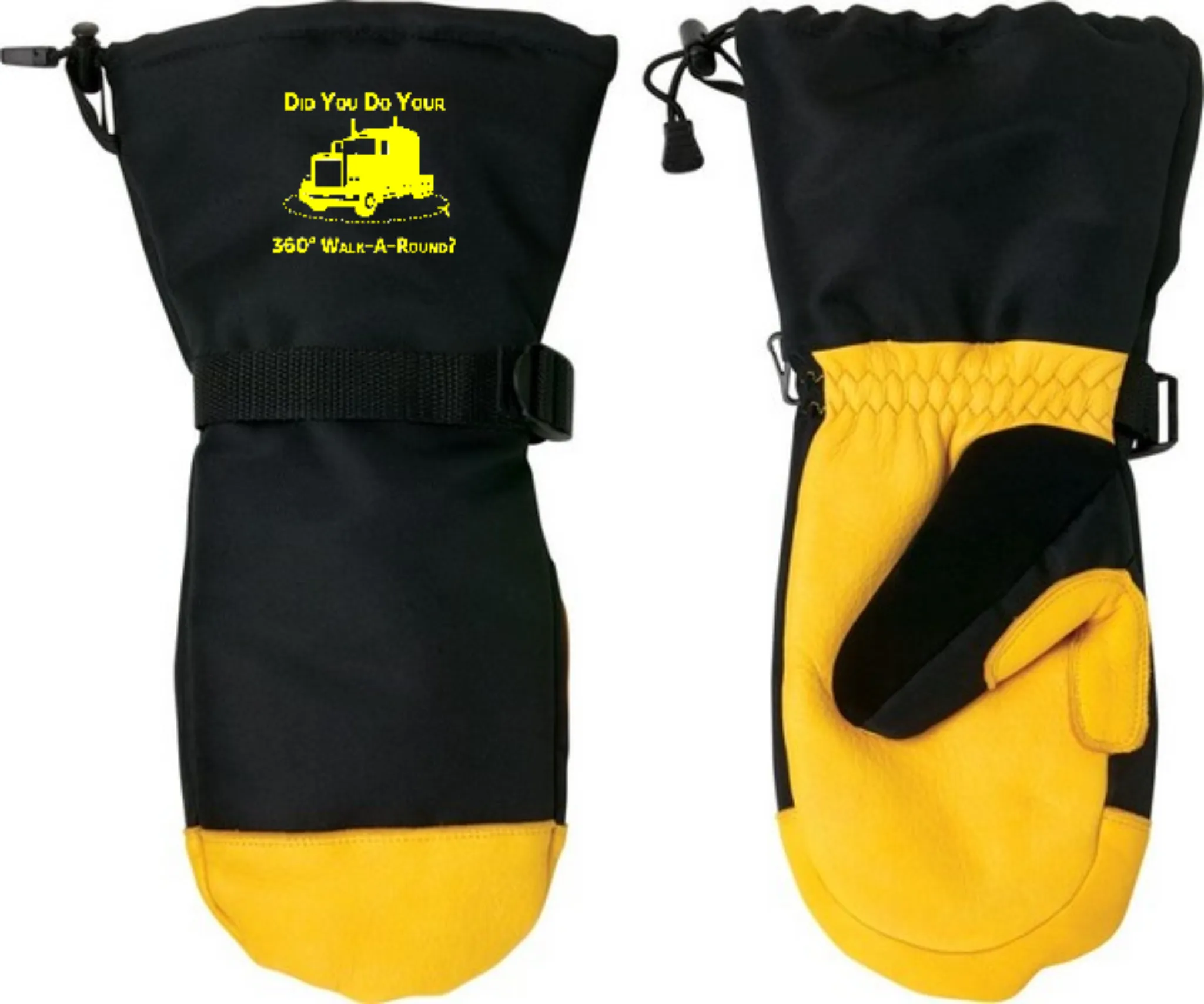 Waterproof Deerskin Winter Mitts with Thinsulate™ - #403808