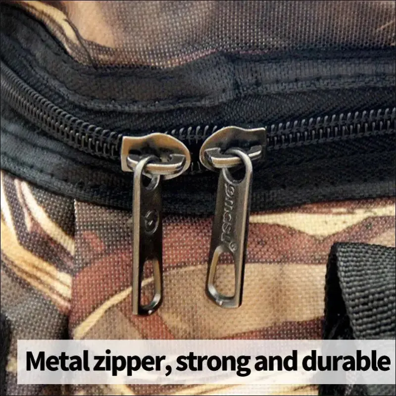 Waterproof fishing bag nylon large capacity multi purpose fishing tackle two layer waterproof