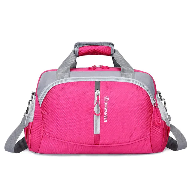 Waterproof Nylon Travel Luggage Bag Large Capacity Women Gym Yoga Gym Bag