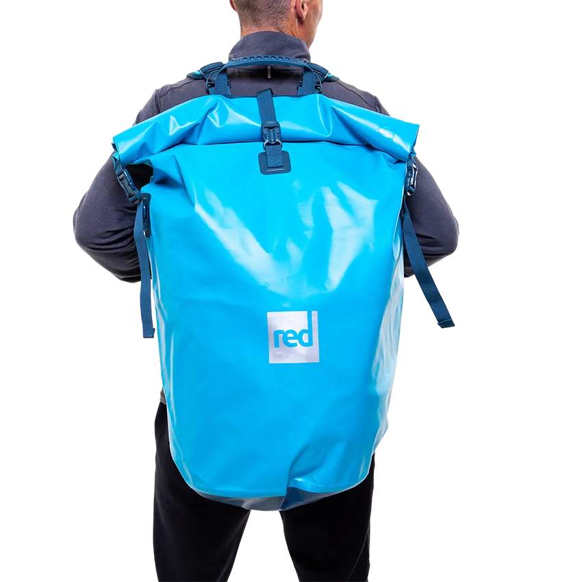 Waterproof Roll Top Dry Bag Backpack - Ride Blue