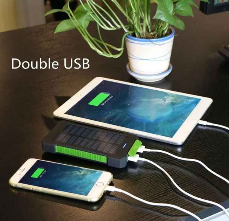 Waterproof Solar Powerbank 30,000 mAh