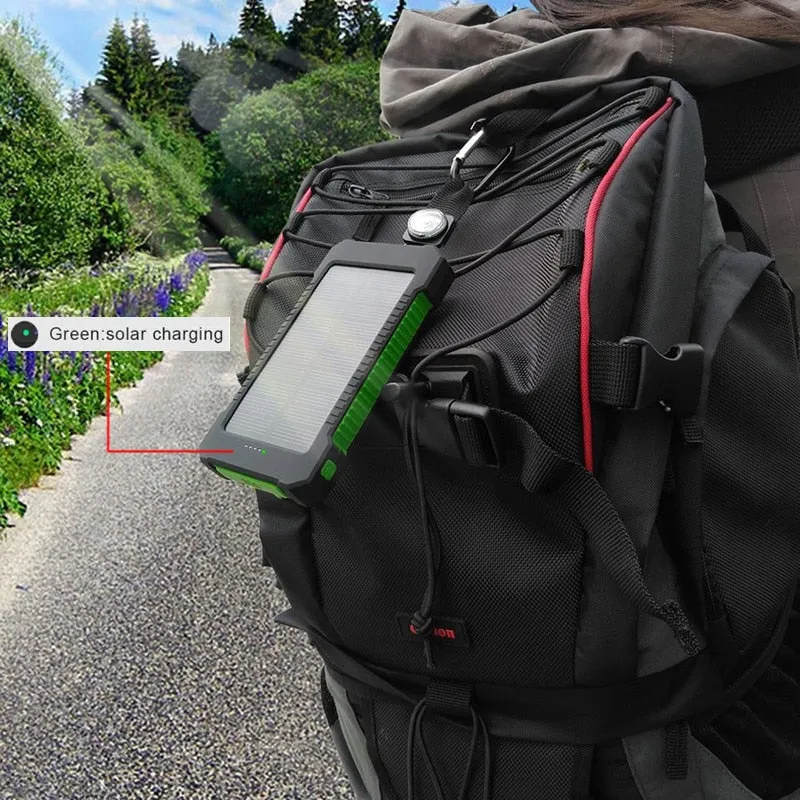 Waterproof Solar Powerbank 30,000 mAh