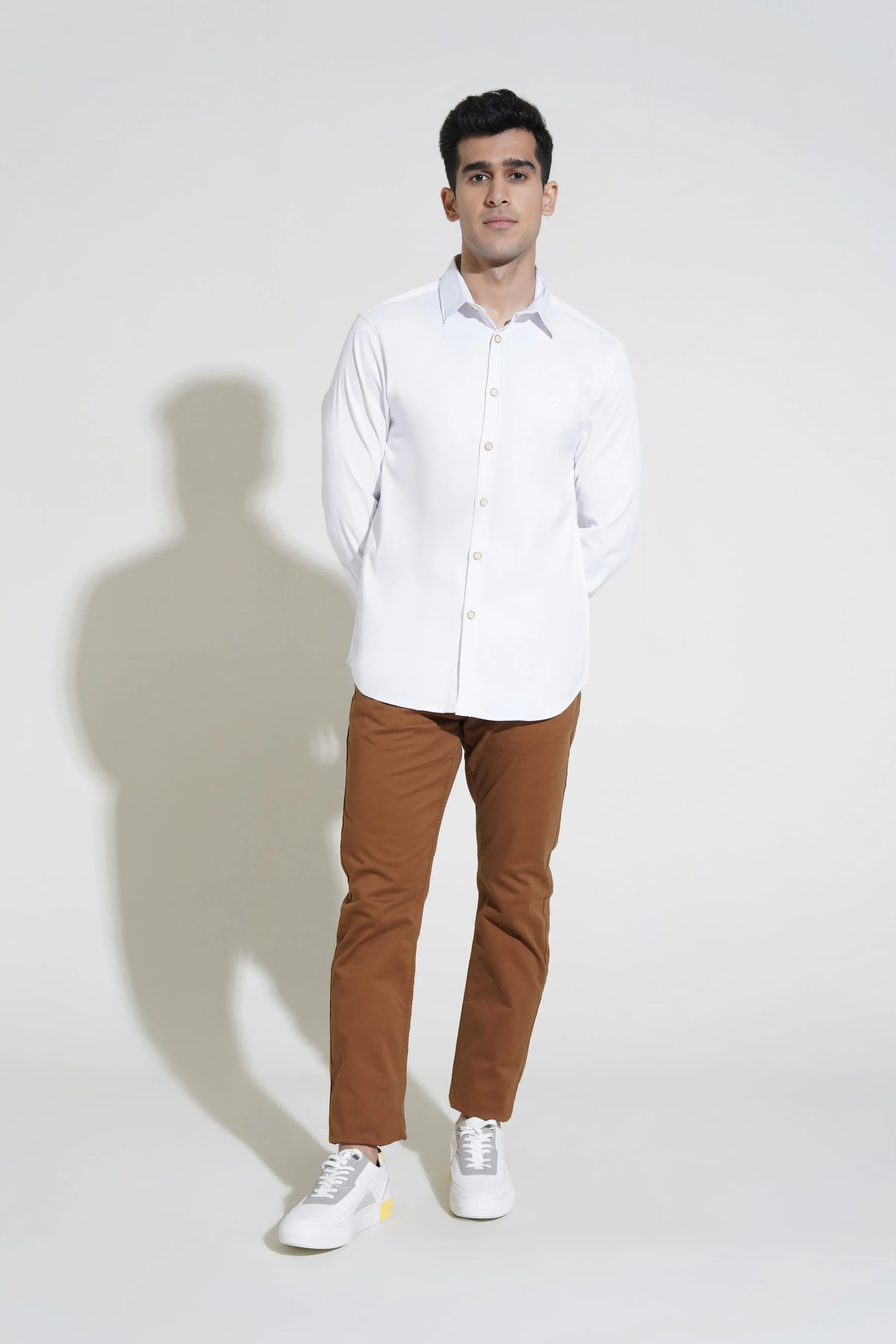 White Casual Shirt