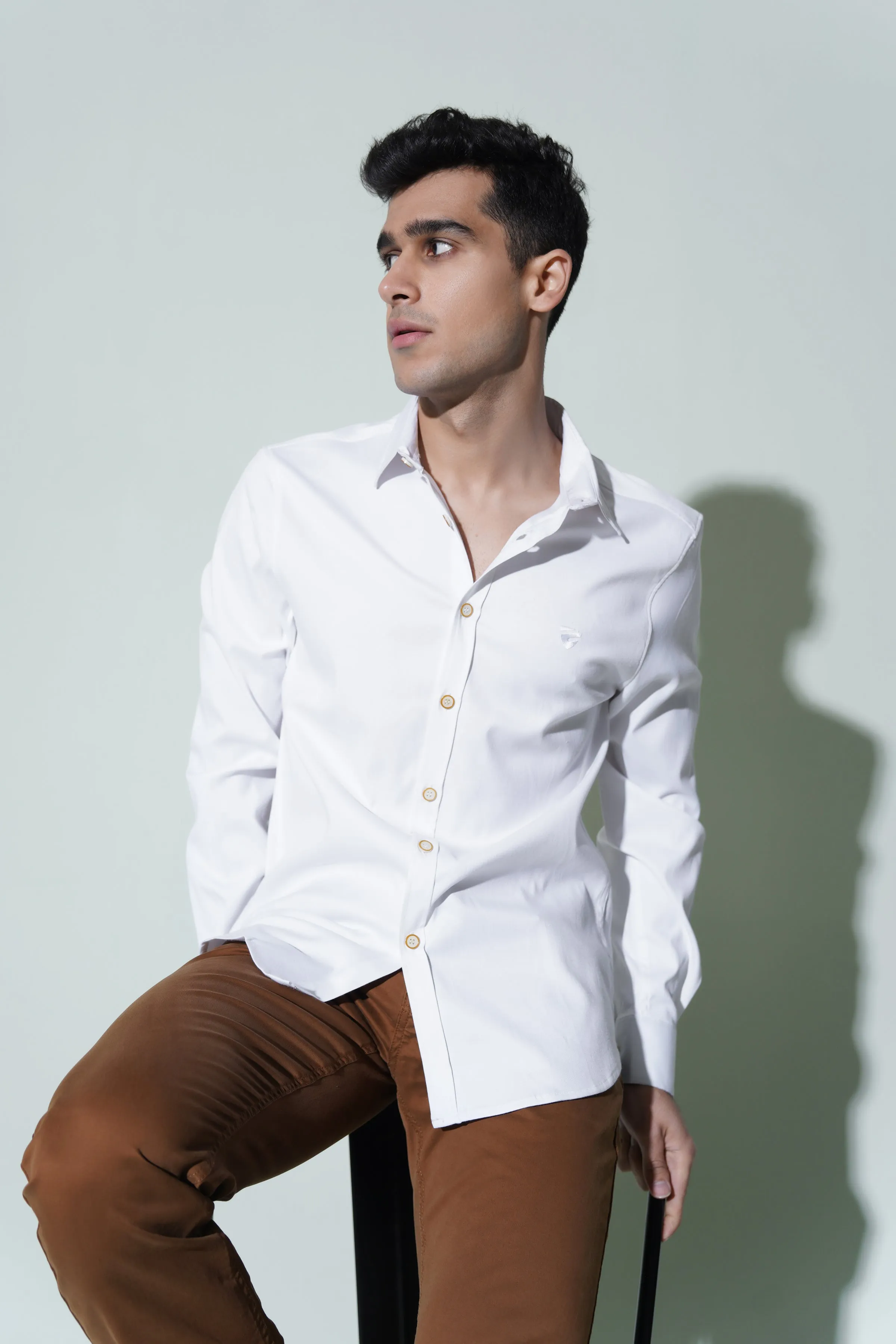 White Casual Shirt