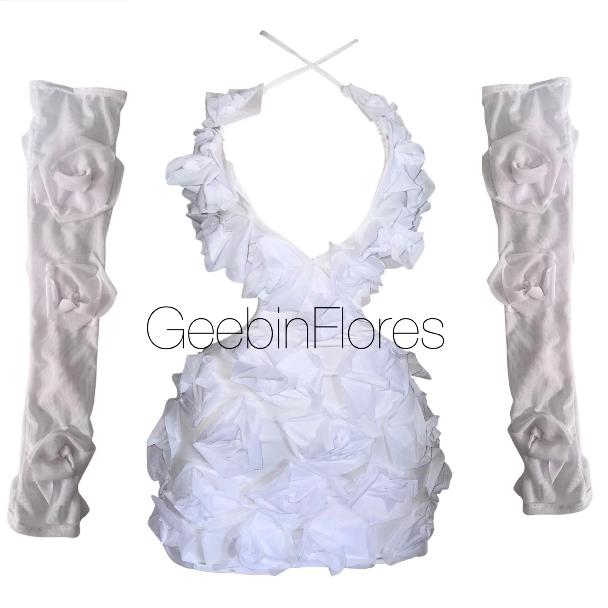White Rose Dress
