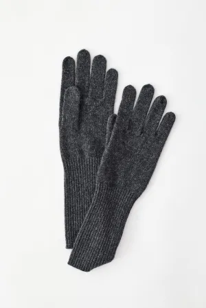 White   Warren Cashmere Long Texting Glove
