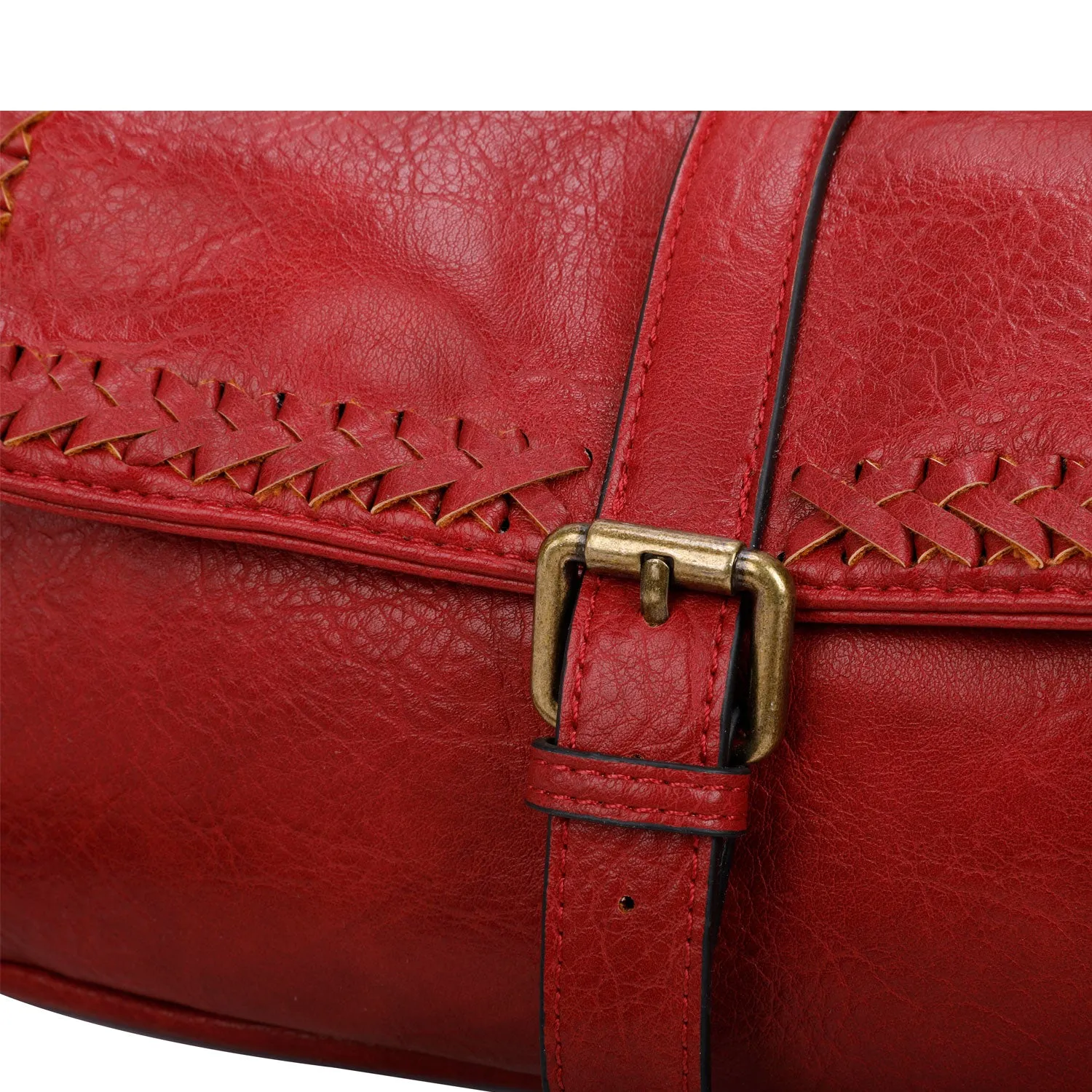 Whitney Messenger Crossbody - Sand