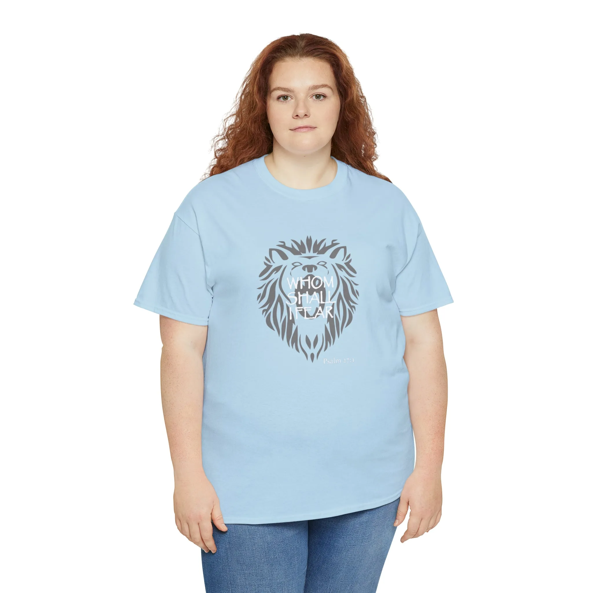 Whom Shall I Fear Men’s Unisex Heavy Cotton Tee