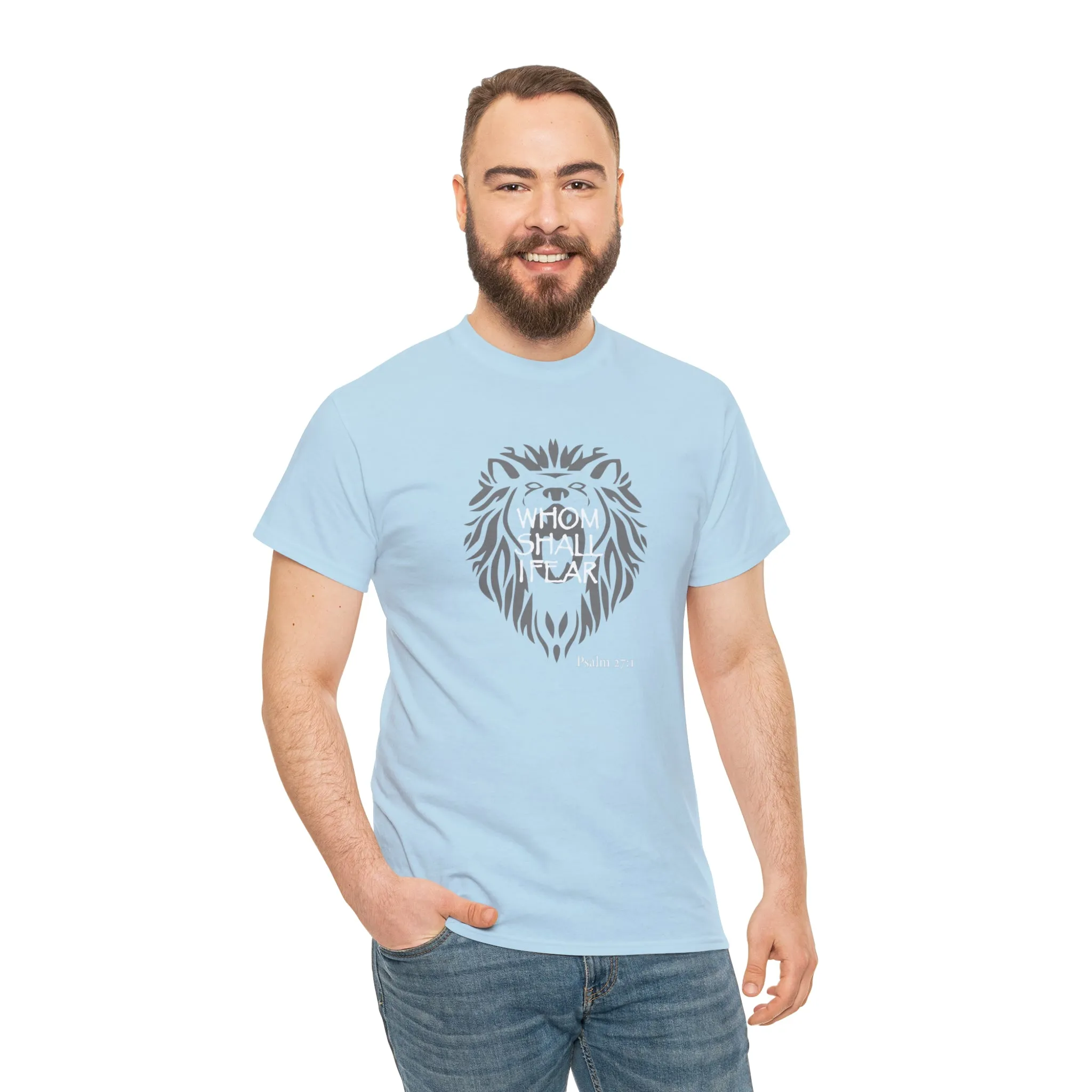 Whom Shall I Fear Men’s Unisex Heavy Cotton Tee