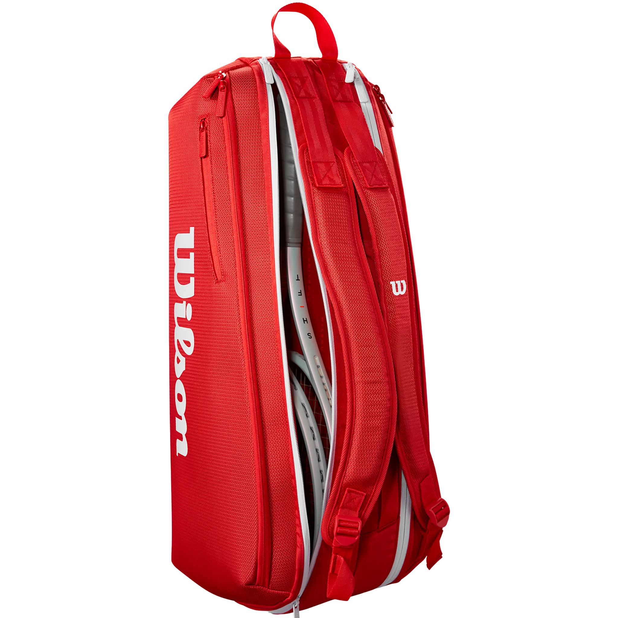 Wilson Super Tour Red 6 Racket Bag (2025)