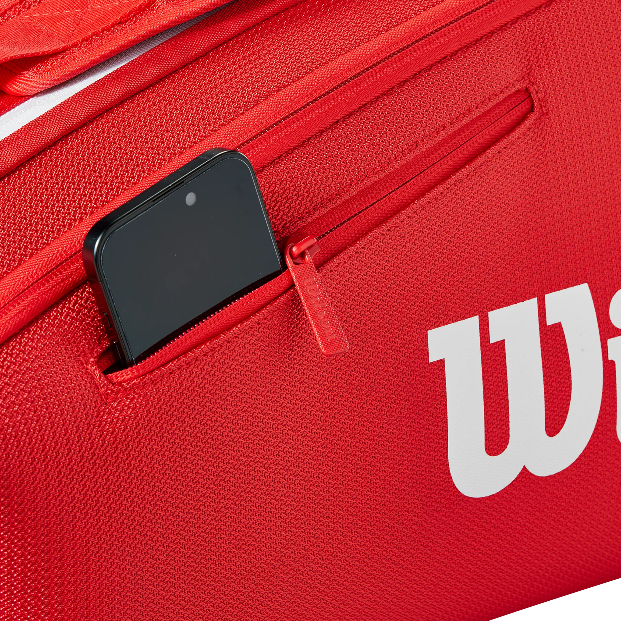 Wilson Super Tour Red 6 Racket Bag (2025)