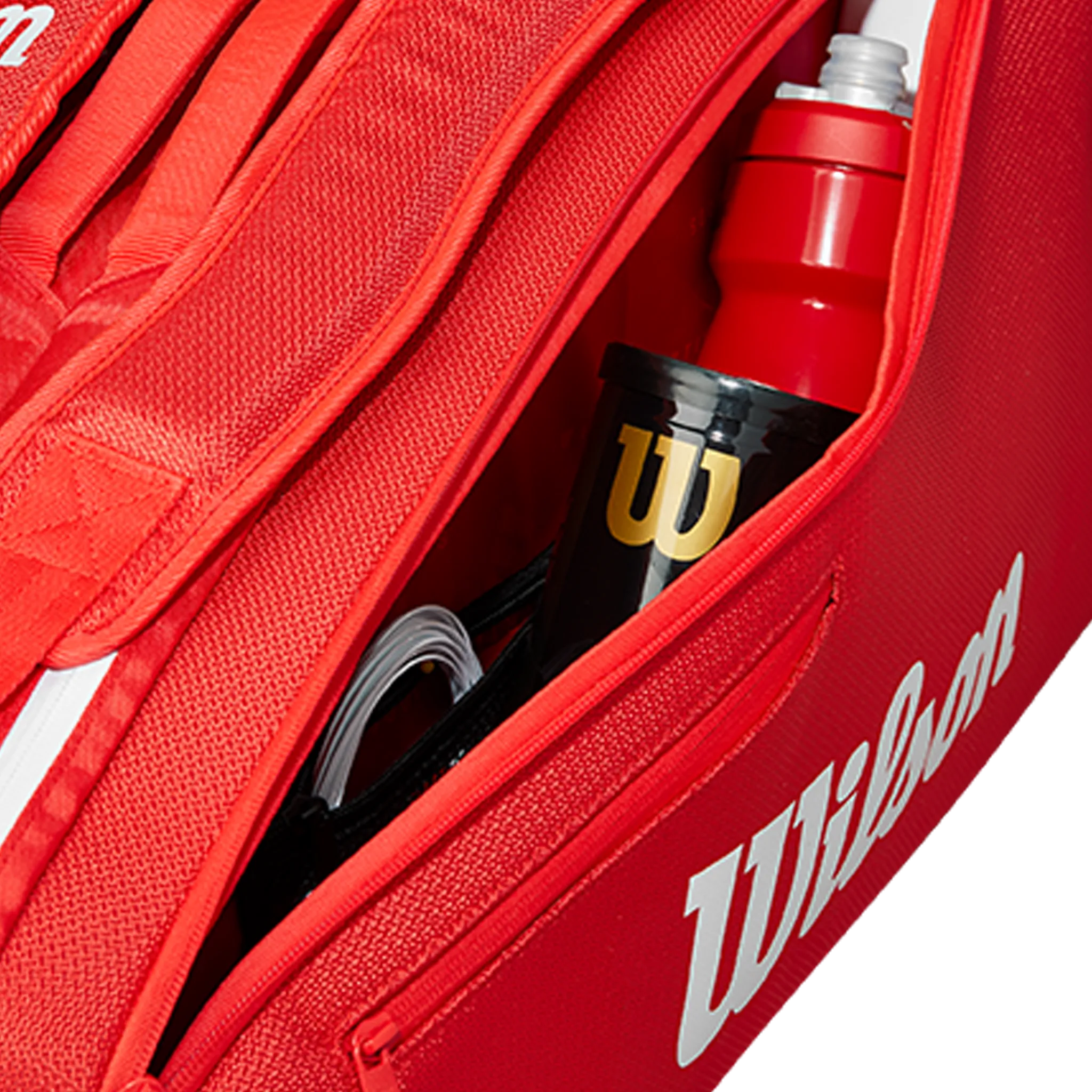 Wilson Super Tour Red 6 Racket Bag (2025)