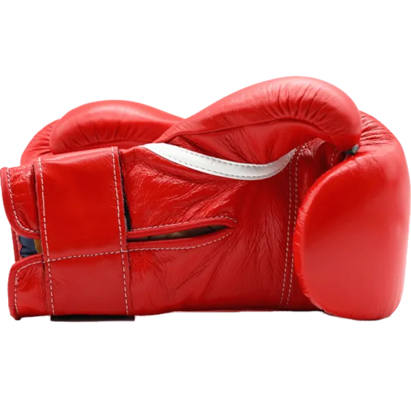 Winning Velcro Boxing Gloves - Red