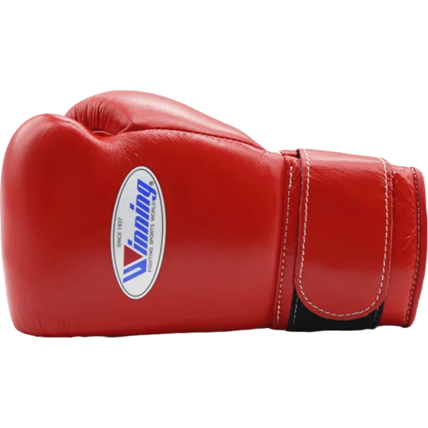 Winning Velcro Boxing Gloves - Red
