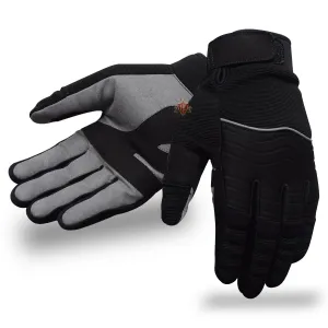 Winter Gloves Cycling Wheelchair Running Casual Gloves Reflector Piping