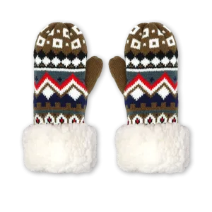 Winter Mittens | Nordic White