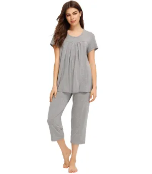 WiWi Bamboo Women's Pleated Loungewear