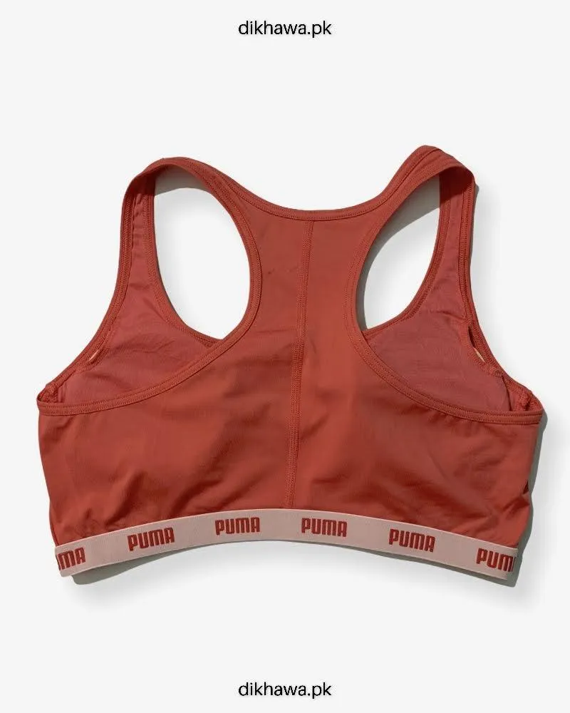 Women, Girls Sports Non Padded Bra  Ladies Jogging Bra Imported Stocklot Branded Sports Bra