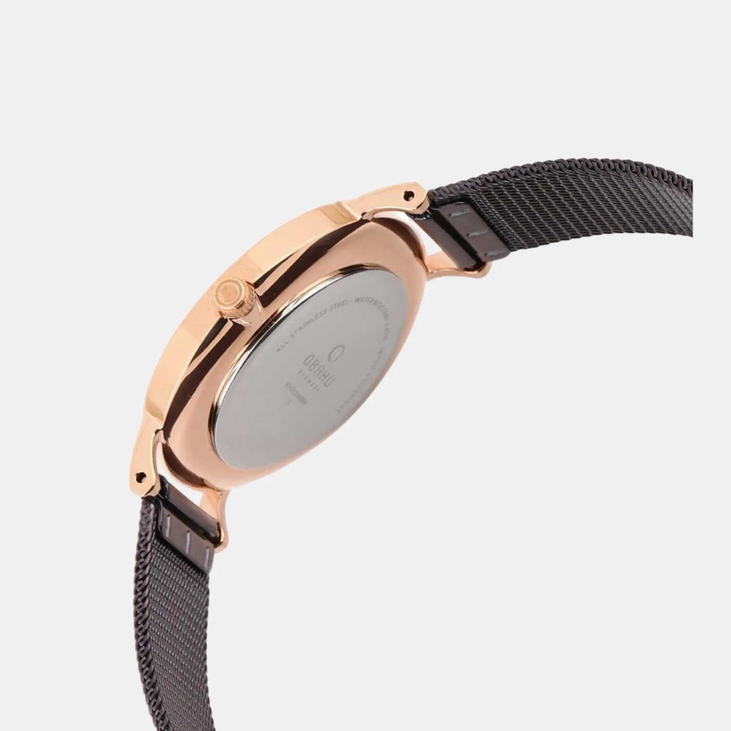 Women's Brown Analog Stainless Steel Watch V197LXVNMN
