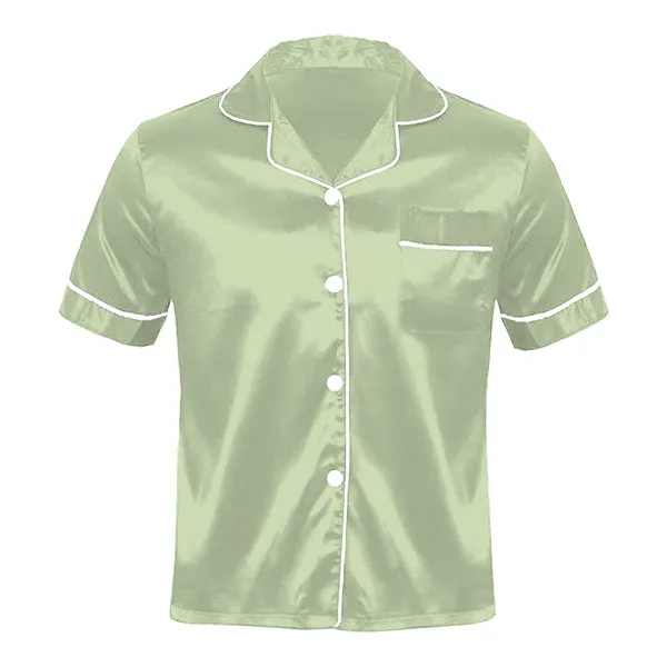 Women's Satin Pajama Top