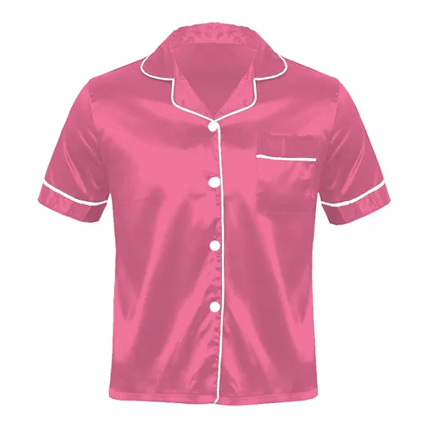 Women's Satin Pajama Top