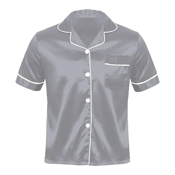 Women's Satin Pajama Top